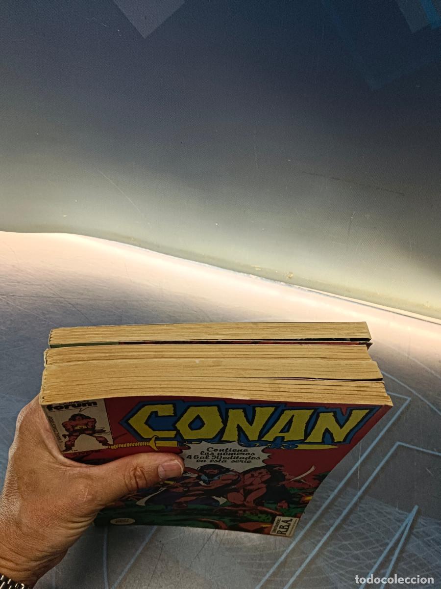 C&oacute;mics: comics forum, CONAN EL BARBARO - N&ordm; 46 al 60, retapado - Foto 11