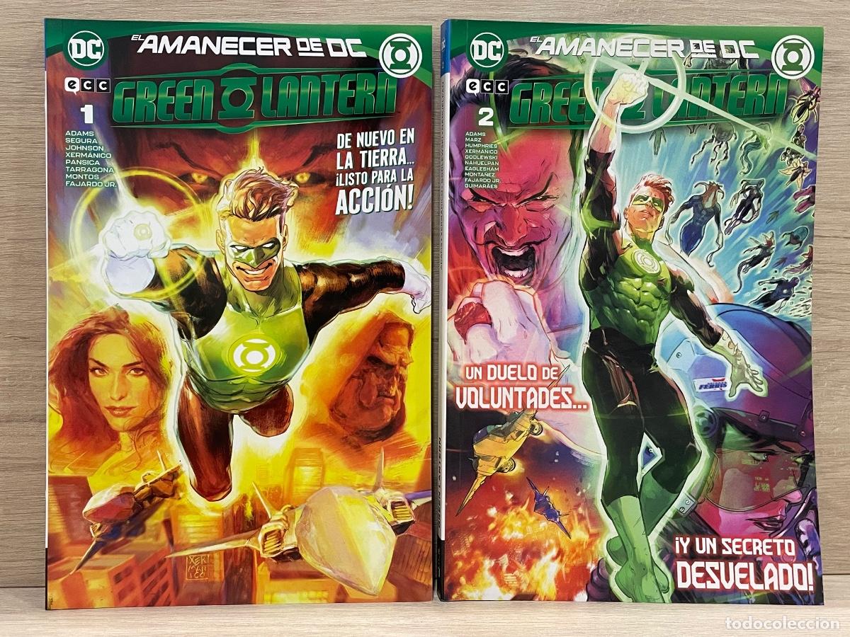 C&oacute;mics: Green Lantern. El amanecer de DC - Completa 2 vol&uacute;menes - Xermanico, Jeremy Adams - ECC