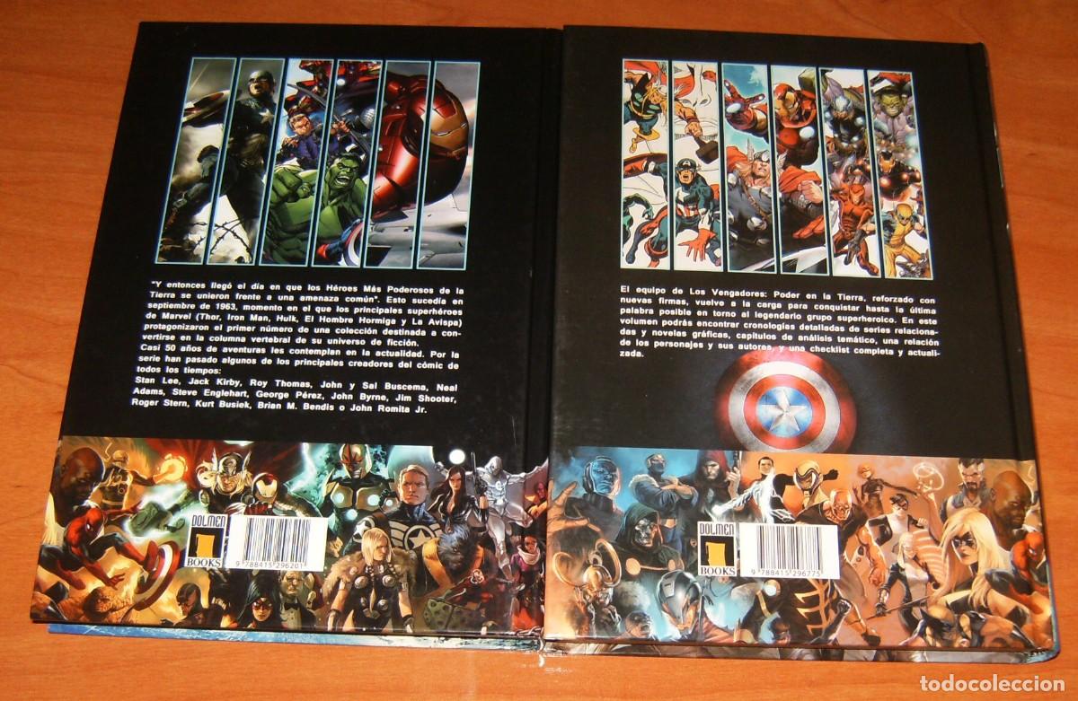 C&oacute;mics: LIBRO . LOS VENGADORES . PODER EN LA TIERRA + PODER ABSOLUTO . DOLMEN EDITORIAL - Foto 2