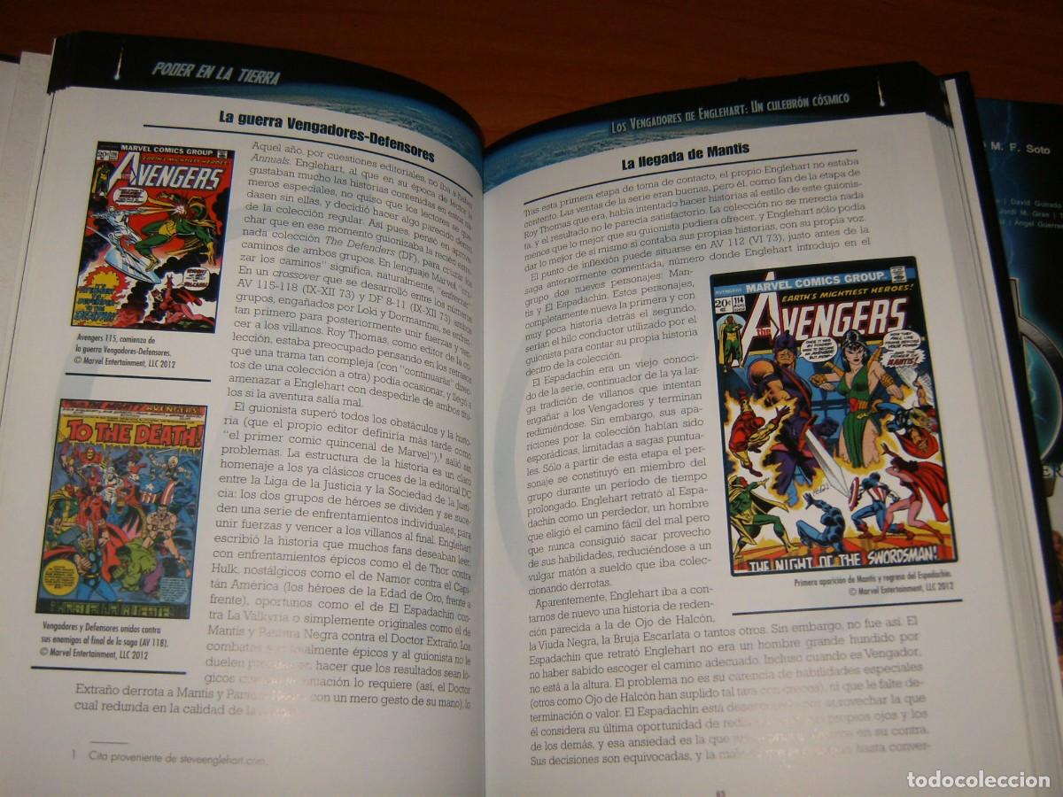 C&oacute;mics: LIBRO . LOS VENGADORES . PODER EN LA TIERRA + PODER ABSOLUTO . DOLMEN EDITORIAL - Foto 5