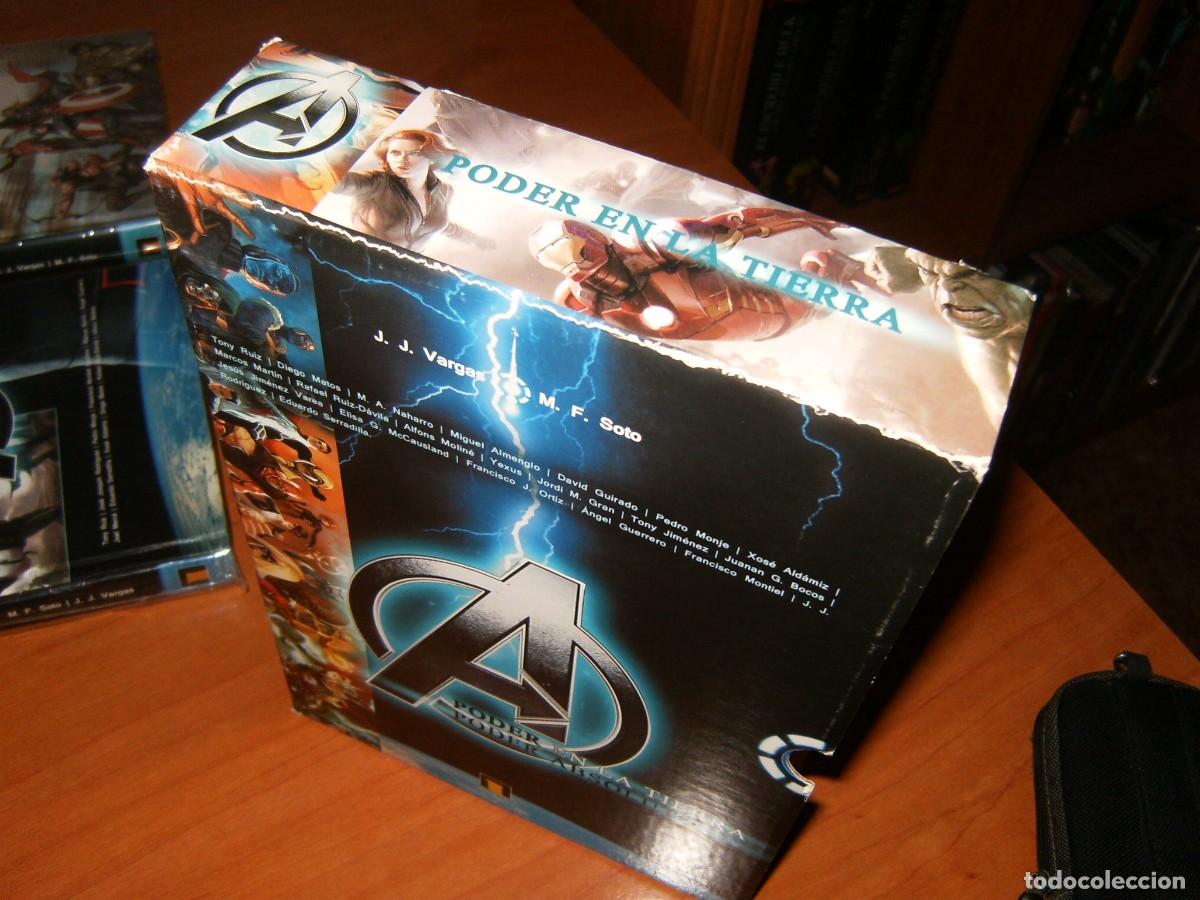 C&oacute;mics: LIBRO . LOS VENGADORES . PODER EN LA TIERRA + PODER ABSOLUTO . DOLMEN EDITORIAL - Foto 14