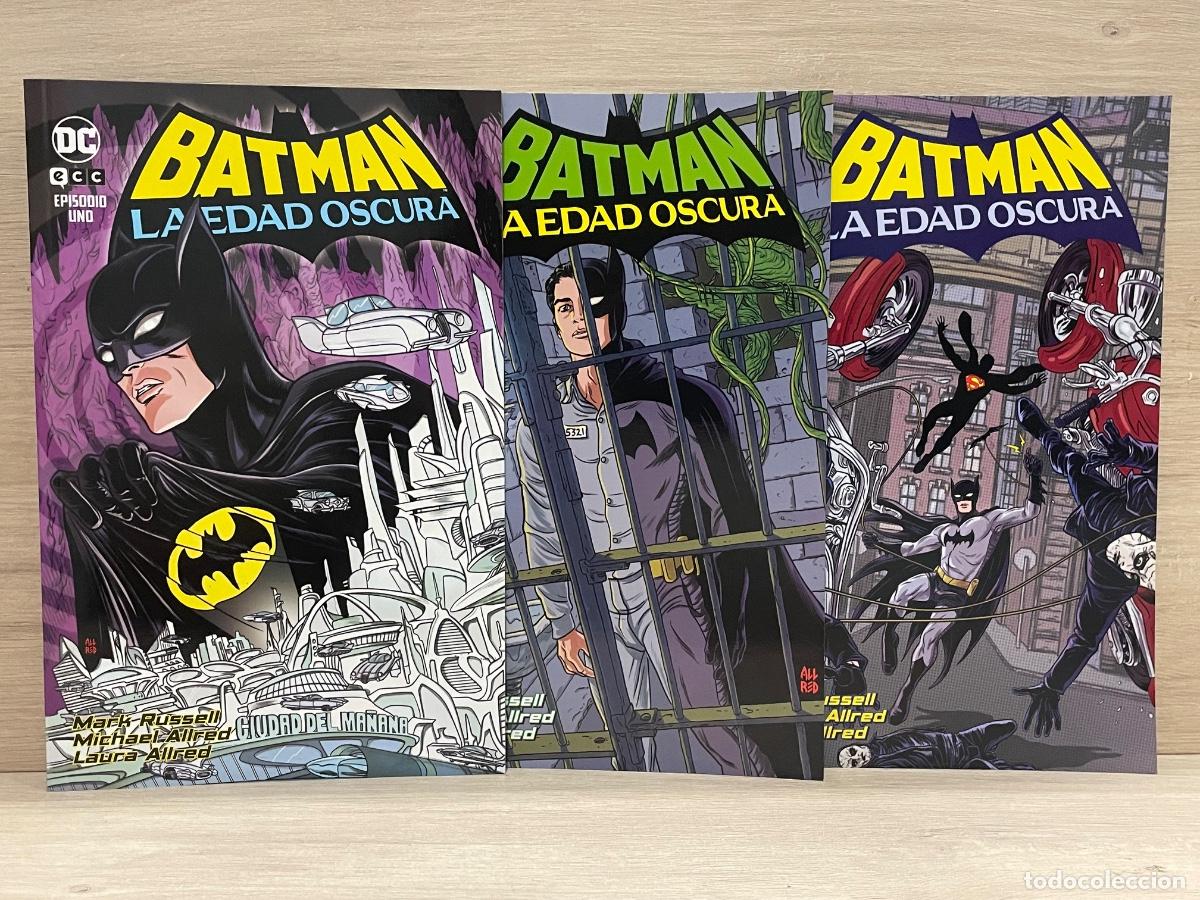 C&oacute;mics: Batman: La Edad Oscura - Completo 3 vol&uacute;menes - Mark Russell, Mike Allred, Laura Allred - ECC