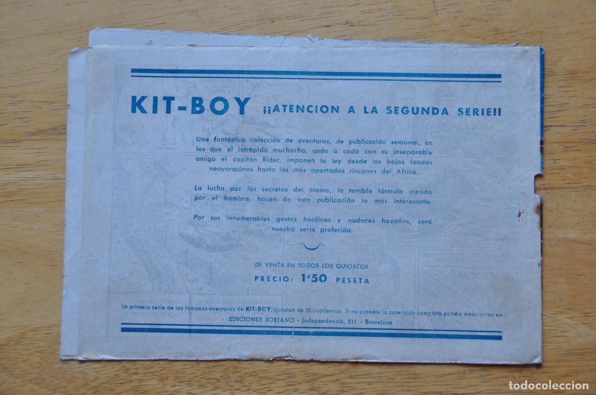 C&oacute;mics: COMIC - KIT-BOY N&ordm;3 (SIGUIENDO LA PISTA) - EDICIONES SORIANO - Foto 2