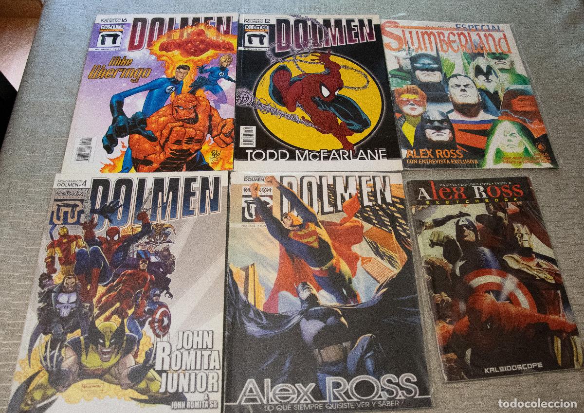 C&oacute;mics: LOTE 4 MONOGR&Aacute;FICO DOLMEN: ALEX ROSS, MIKE WIERINGO, TODD MCFARLANE Y JOHN ROMIITA JR .+2 (VER)