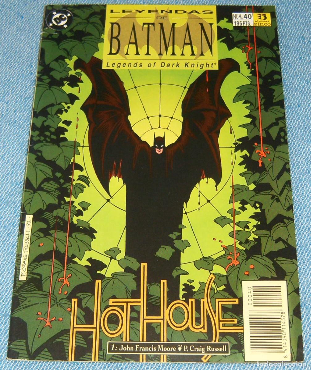 C&oacute;mics: LEYENDAS DE BATMAN . N&ordm; 40 . HOTHOUSE . EDICIONES ZINCO