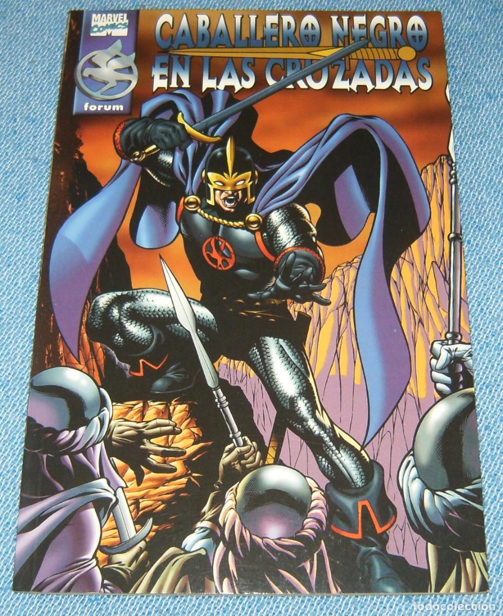 C&oacute;mics: CABALLERO NEGRO EN LAS CRUZADAS . TOMO UNICO . FORUM . JOHN BUSCEMA . ERNIE CHAN . ALAN DAVIS
