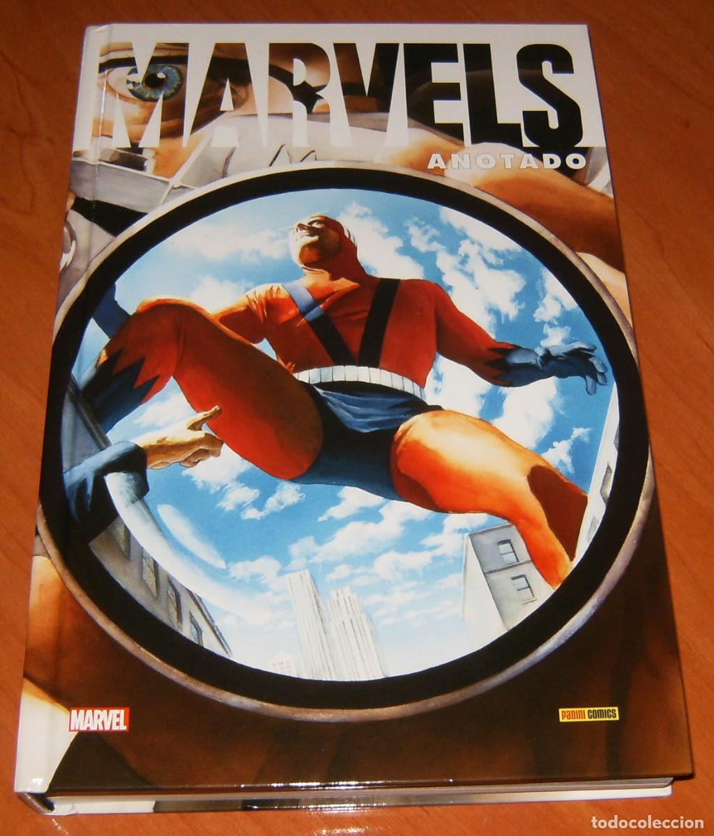 C&oacute;mics: MARVELS ANOTADO . KURT BUSIEK Y ALEX ROSS . PANINI COMICS - Foto 1