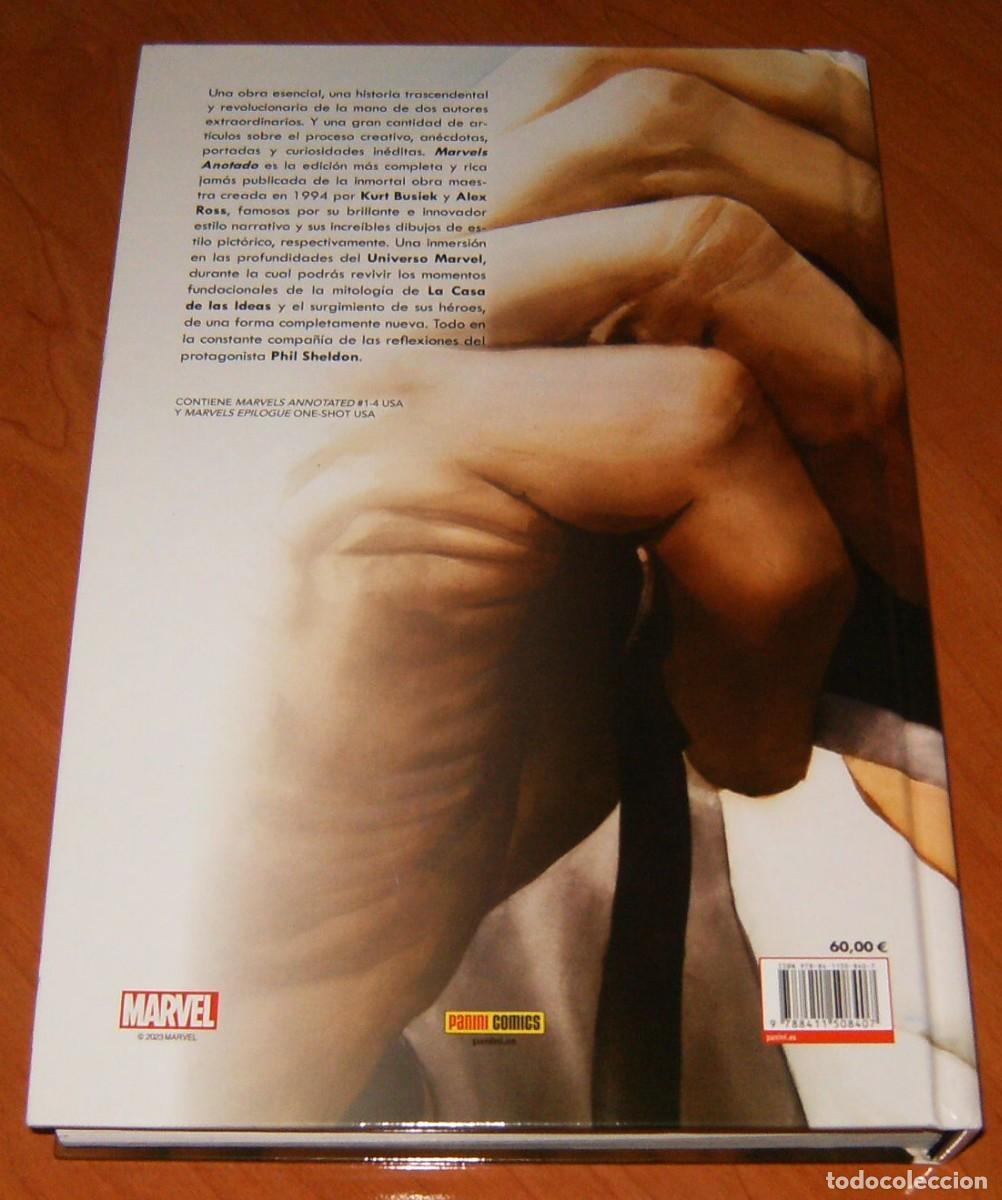 C&oacute;mics: MARVELS ANOTADO . KURT BUSIEK Y ALEX ROSS . PANINI COMICS - Foto 2