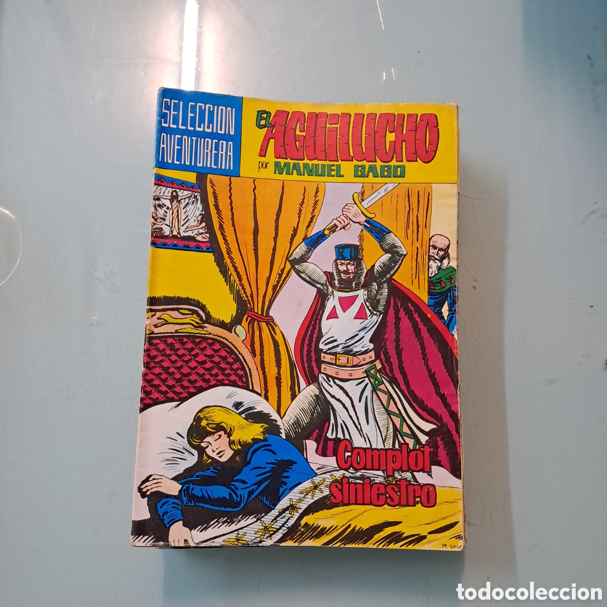 C&oacute;mics: El aguilucho, Manuel Gago, 40 pesetas, 1 al 34, falta el 17 y 18