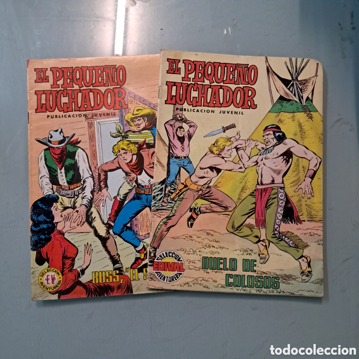 C&oacute;mics: El peque&ntilde;o luchador, Edivsl, n&uacute;mero 7 y 69