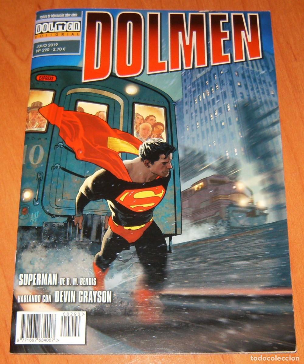 C&oacute;mics: DOLMEN . N&ordm; 290 . REVISTA DE COMICS . JULIO 2019 . SUPERMAN DE BENDIS