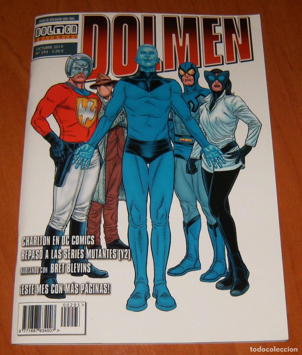 C&oacute;mics: DOLMEN . N&ordm; 293 . REVISTA DE COMICS . OVTUBRE 2019 . CHARLTON Y SERIES MUTANTES