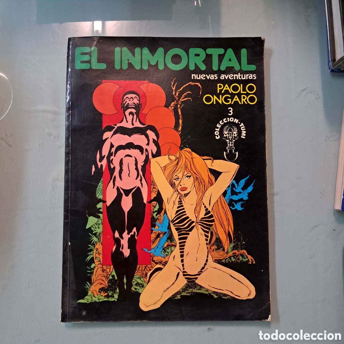 C&oacute;mics: El inmortal, Paolo Ongaro, Colecci&oacute;n Tum