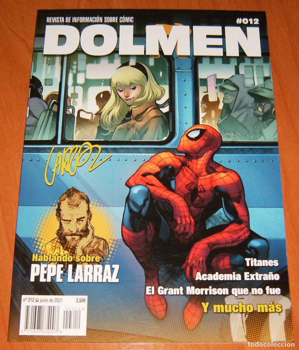 C&oacute;mics: DOLMEN . N&ordm; 312 . REVISTA DE COMICS . JUNIO 2021 . LARRAZ, TITANES, MORRISON