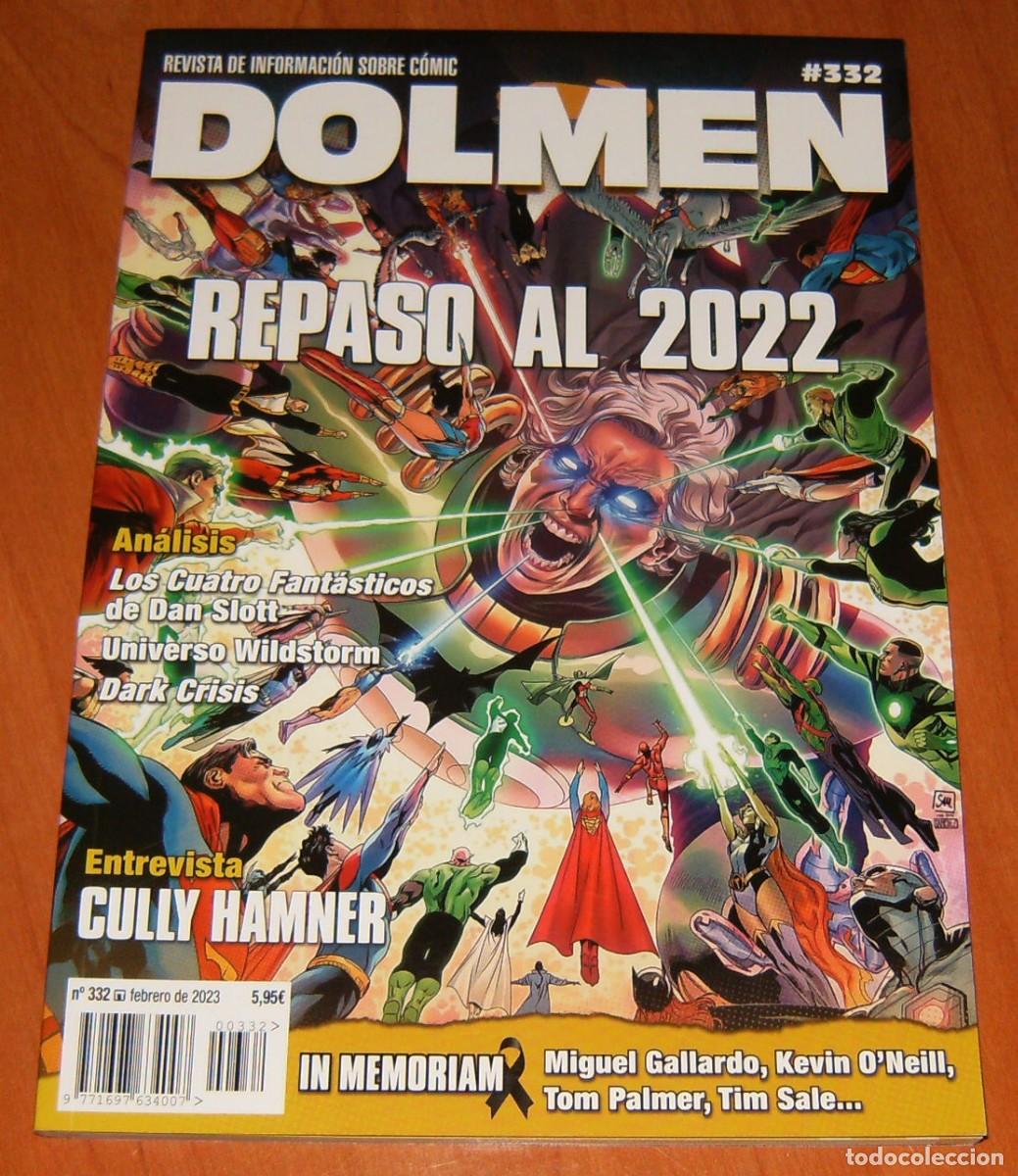 C&oacute;mics: DOLMEN . N&ordm; 332 . REVISTA DE COMICS . FEBRERO 2023 . REPASO A 2022