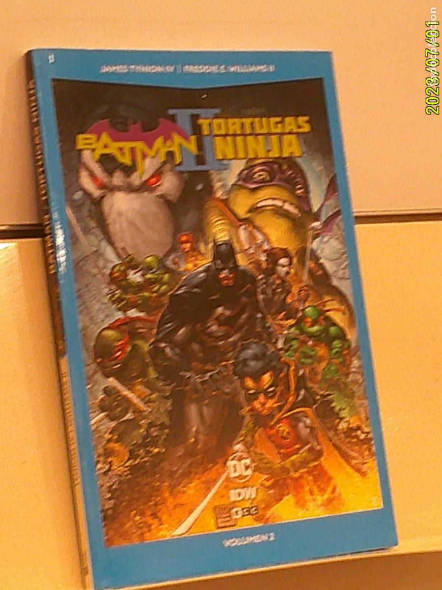 C&oacute;mics: BATMAN & TORTUGAS NINJA II (2) DC POCKET Y IDW - ECC OFERTA