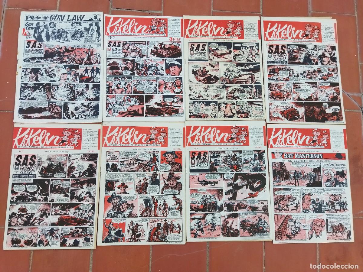 C&oacute;mics: comics lote de 15 n&ordm; KIKELIN completa