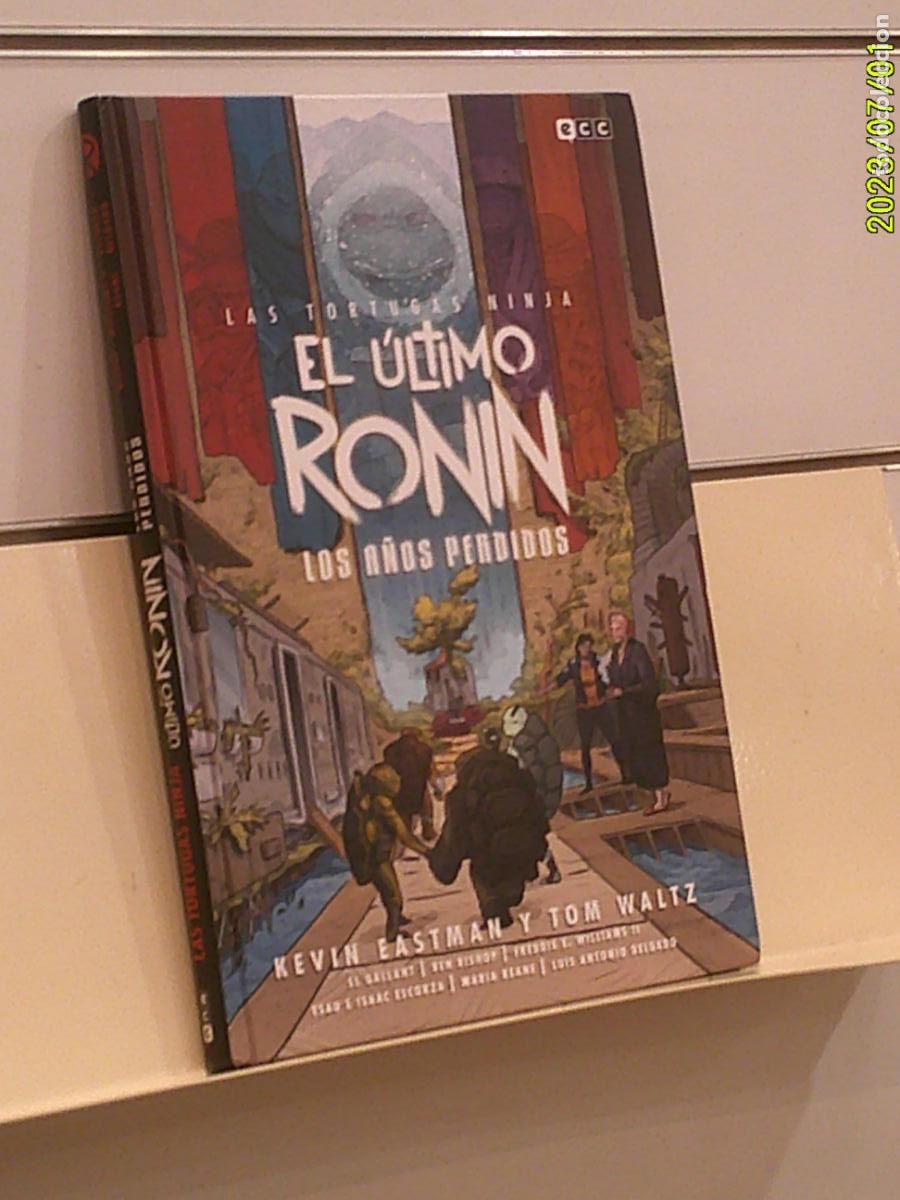 C&oacute;mics: LAS TORTUGAS NINJA EL ULTIMO RONIN LOS A&Ntilde;OS PERDIDOS TOMO TAPA DURA - ECC OFERTA