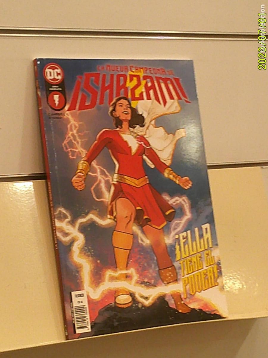 C&oacute;mics: LA NUEVA CAMPEONA DE &iexcl;SHAZAM! JULIO 2023 OBRA COMPLETA DC - ECC OFERTA