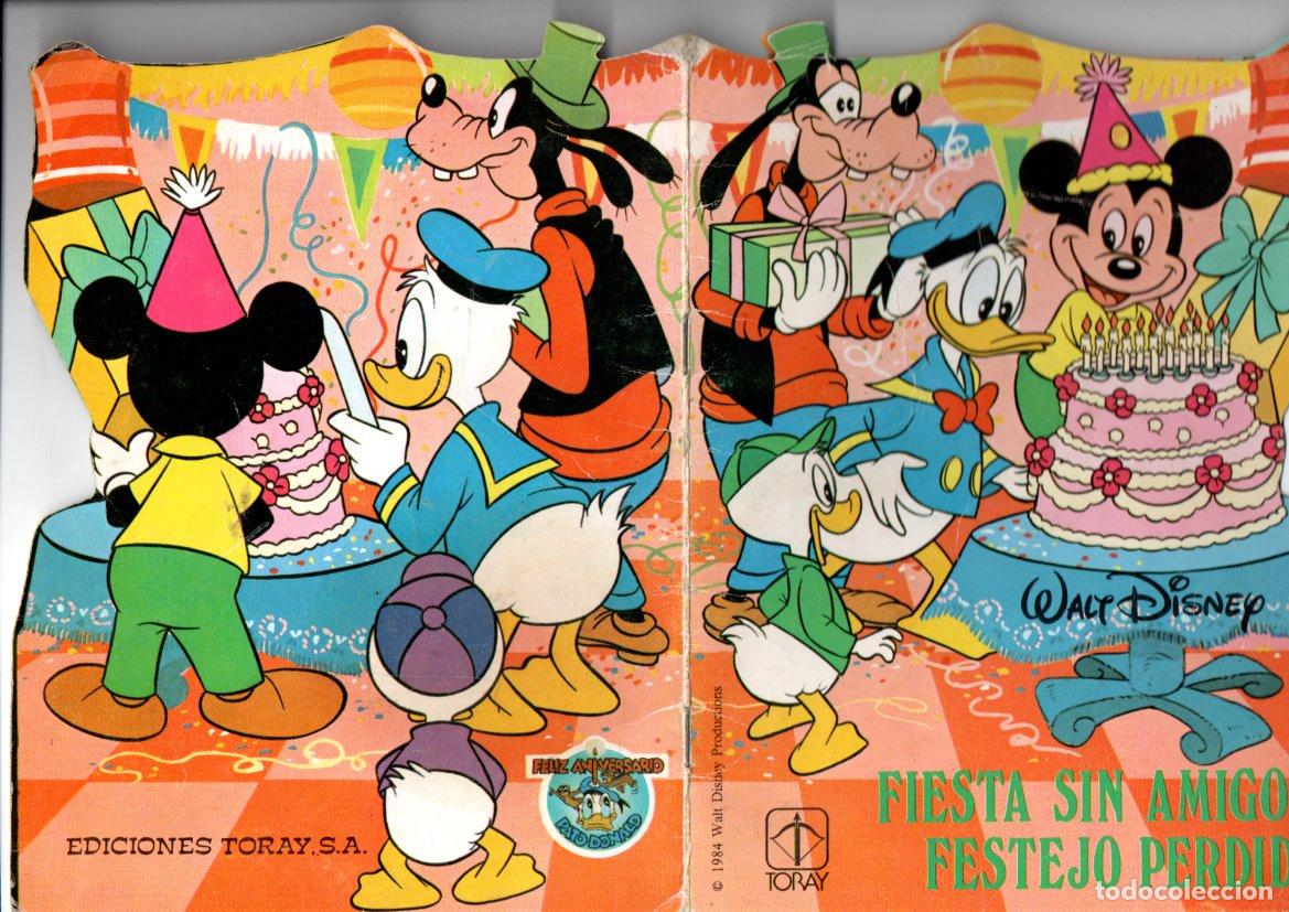 C&oacute;mics: WALT DISNEY: FIESTA SIN AMIGOS FESTEJO PERDIDO (TORAY, 1964) TROQUELADO