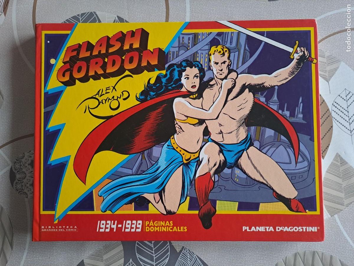 C&oacute;mics: Flash Gordon completa 2 n&uacute;meros, paginas dominicales, Planeta en muy buen estado Bolsa DA