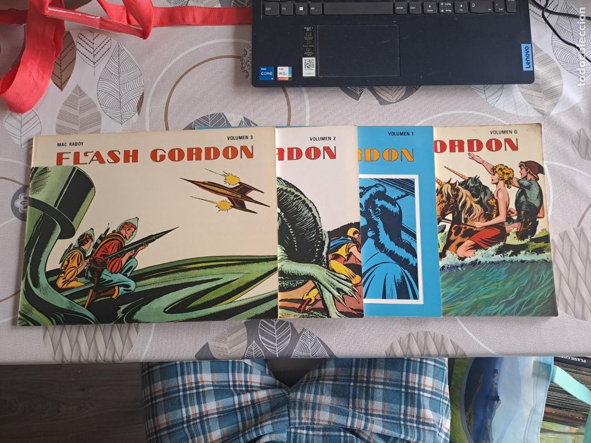 C&oacute;mics: Flash Gordon completa 8 n&uacute;meros, ediciones B.O. en buen estado Bolsa DA