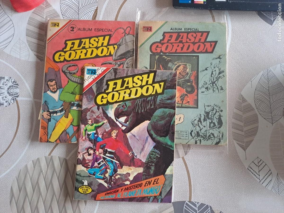 C&oacute;mics: Flash Gordon completa 34 n&uacute;meros mas dos especiales, Novaro en muy buen estado Bolsa DA