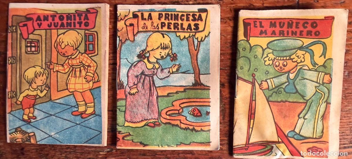 C&oacute;mics: 3 CUENTOS. LA PRINCESA DE LAS PERLAS, ANTO&Ntilde;ITA Y JUANITO, EL MU&Ntilde;ECO MARINERO