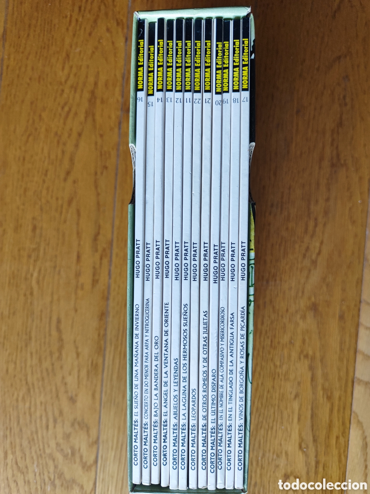 C&oacute;mics: Colecci&oacute;n Corto malt&eacute;s, cofre, 2 (11 a 22). - Foto 2