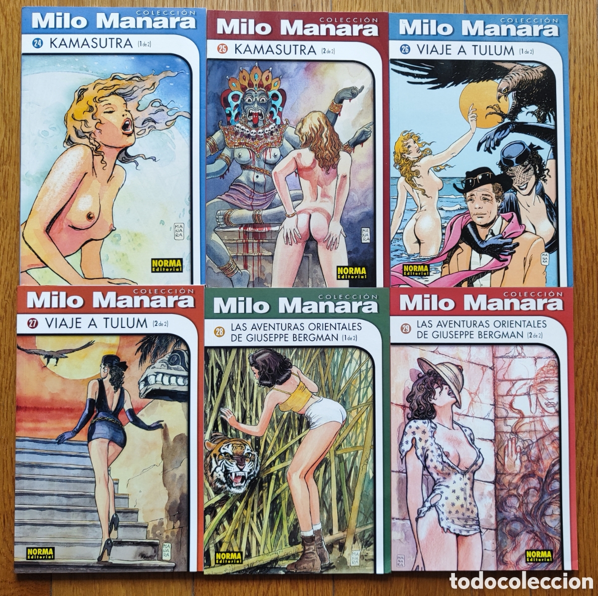 C&oacute;mics: Colecci&oacute;n Milo Manara cofre 2 (18 a 34) - Foto 3