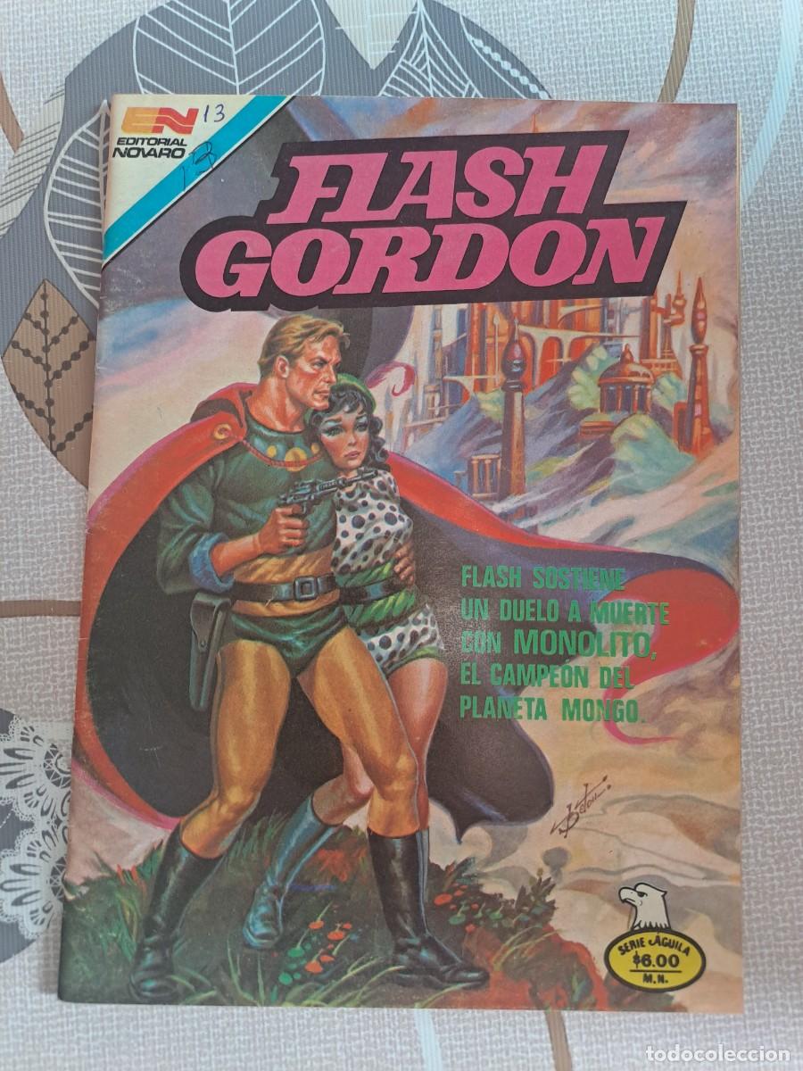 Comics: Flash Gordon 13, Novaro en muy buen estado Bolsa DA