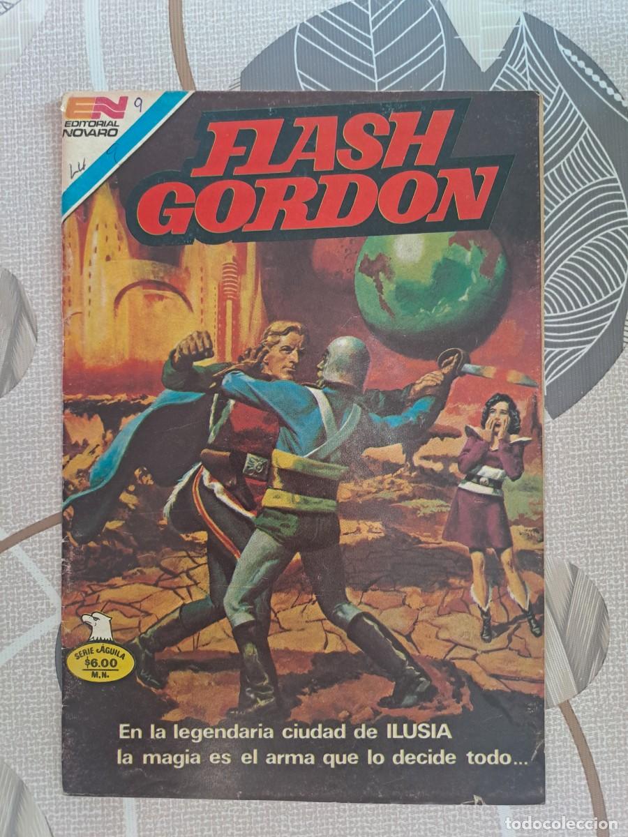 C&oacute;mics: Flash Gordon 9, Novaro en muy buen estado Bolsa DA