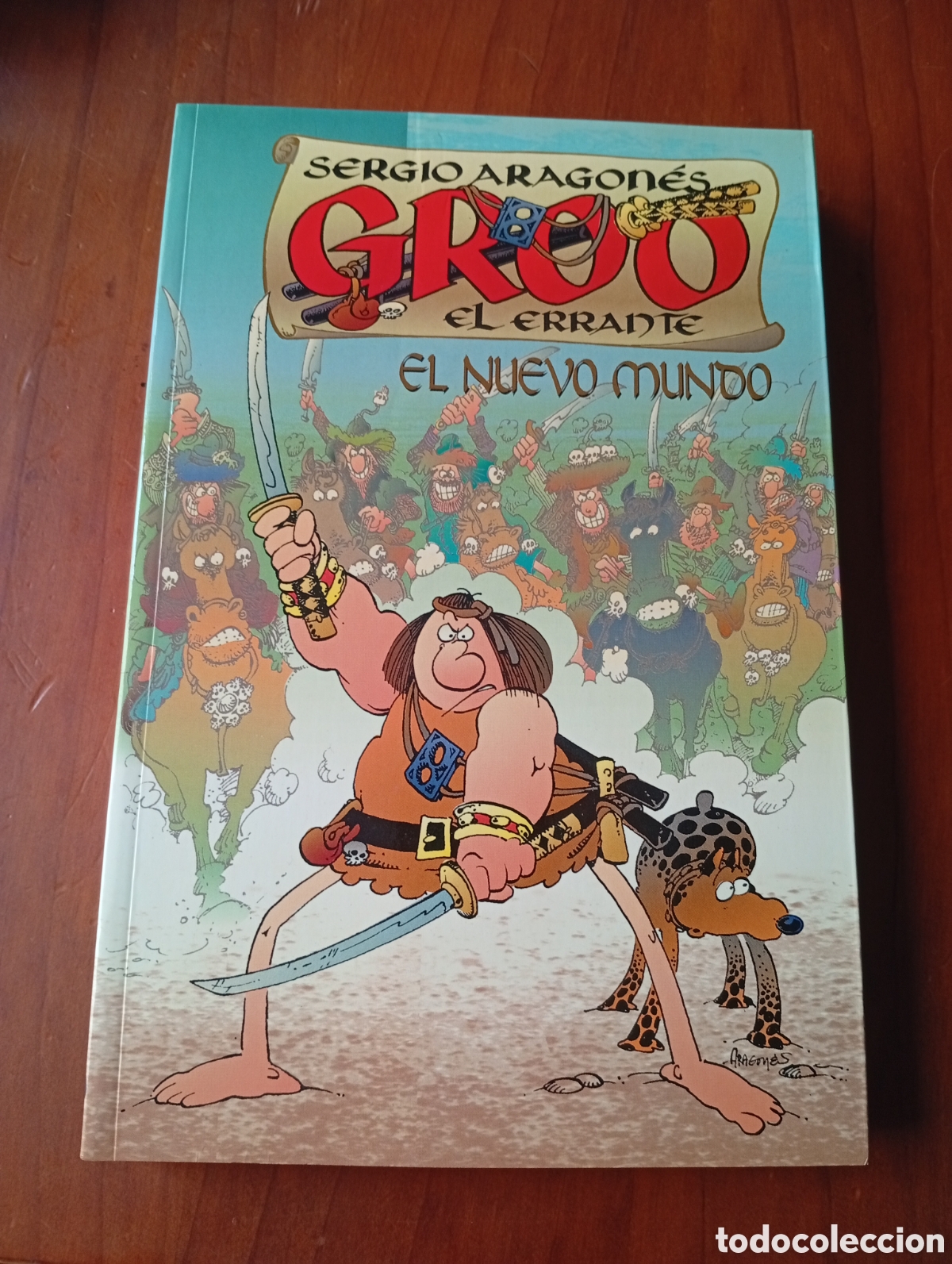 C&oacute;mics: SERGIO ARAGONES - GROO EL ERRANTE - EL NUEVO MUNDO - WORLD COMICS