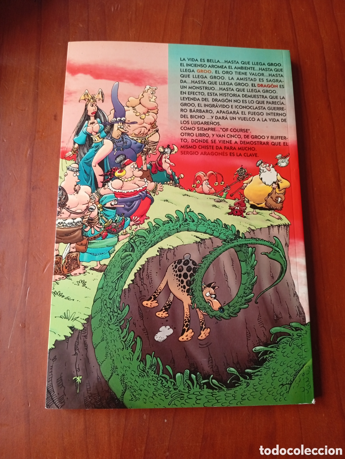 C&oacute;mics: SERGIO ARAGONES - GROO EL ERRANTE - GROO Y EL DRAGON- WORLD COMICS - Foto 2