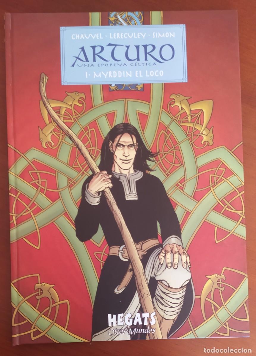 C&oacute;mics: Arturo. Una epopeya c&eacute;ltica. 1. Myrddin el loco