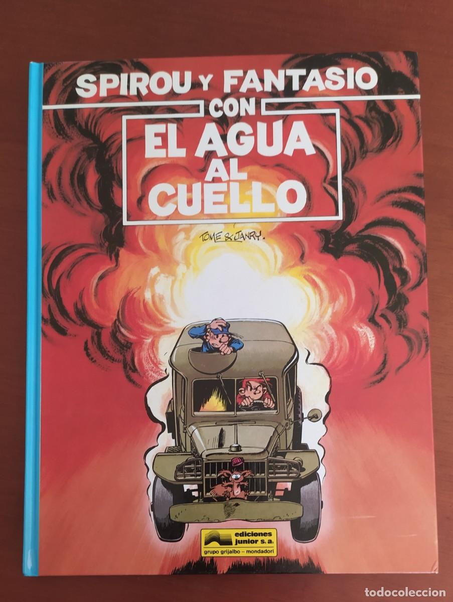 C&oacute;mics: Spirou y Fantasio. Con el agua al cuello
