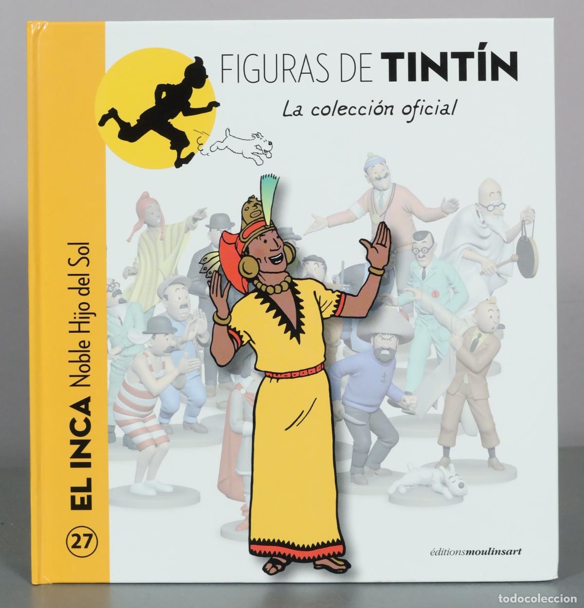 C&oacute;mics: Figuras de Tint&iacute;n - La colecci&oacute;n oficial - El Inca Noble Hijo del Sol - &eacute;ditions moulinsart