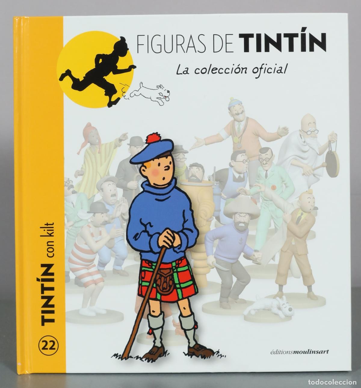 C&oacute;mics: Figuras de Tint&iacute;n - La colecci&oacute;n oficial - Tint&iacute;n con kilt - &Eacute;ditions Moulinsart