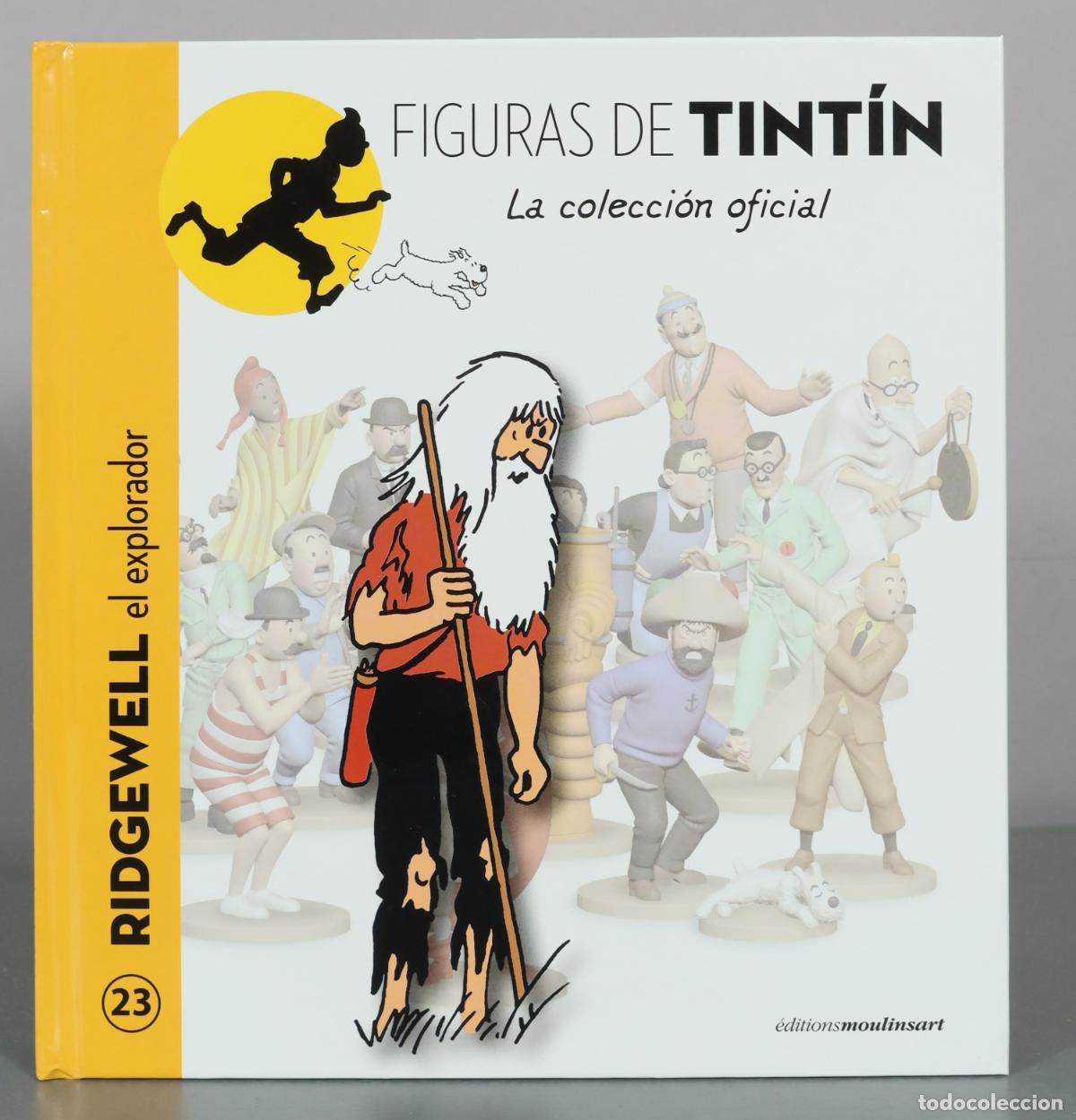 C&oacute;mics: Figuras de Tint&iacute;n - La colecci&oacute;n oficial - 23 - Ridgewell el explorador - &Eacute;ditions Moulinsart