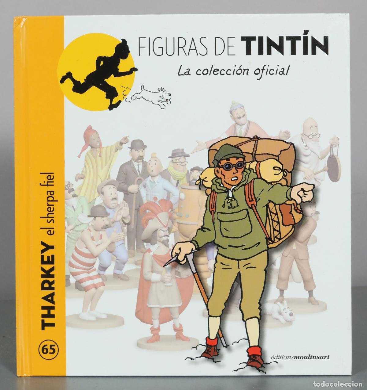 C&oacute;mics: Figuras de Tint&iacute;n - La colecci&oacute;n oficial - Tharkey el sherpa fiel - &eacute;ditions moulinsart