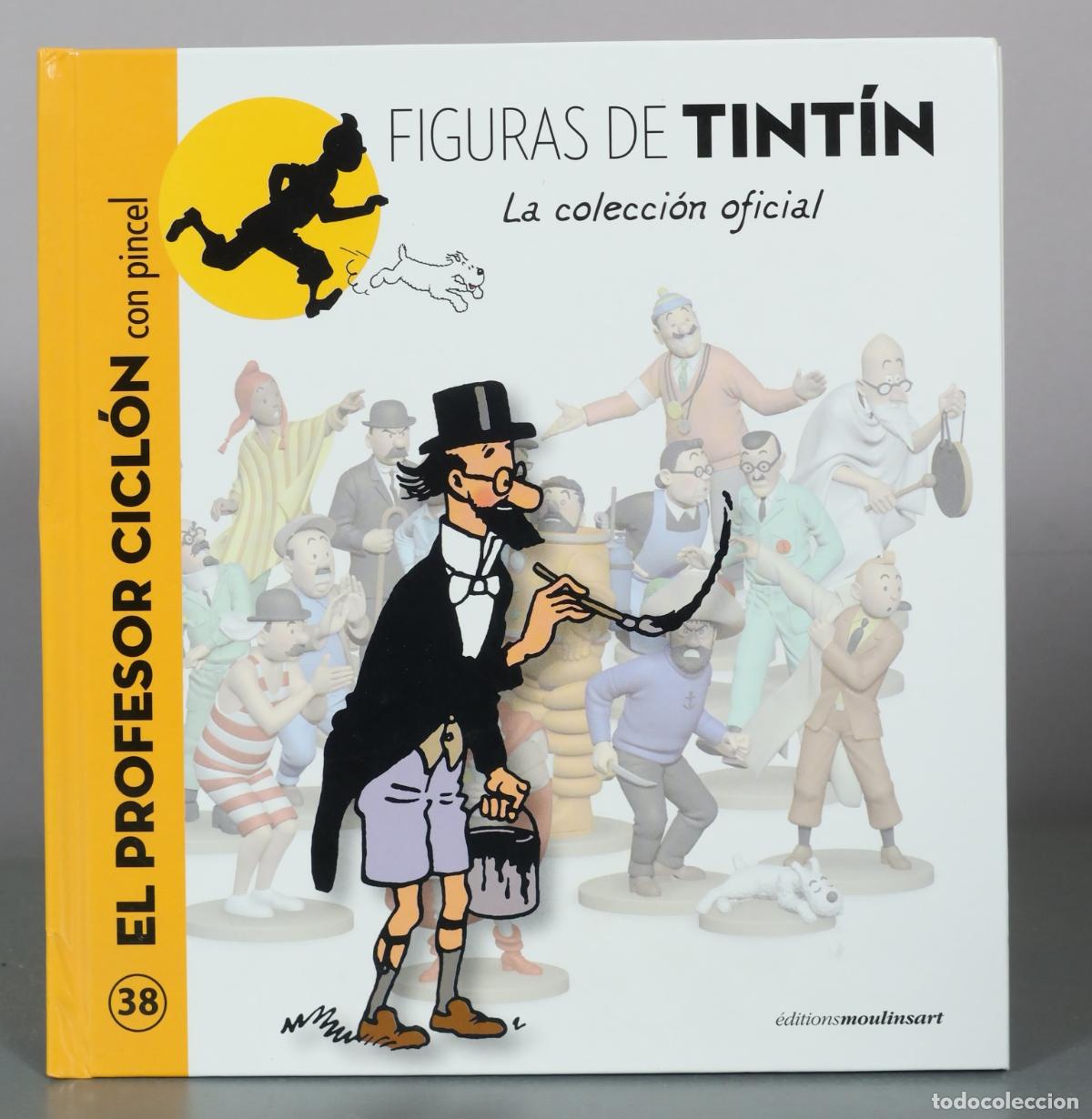 C&oacute;mics: Figuras de Tint&iacute;n - La colecci&oacute;n oficial - El profesor Cicl&oacute;n - &eacute;ditions moulinsart