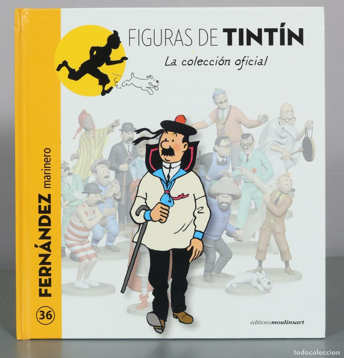 C&oacute;mics: Figuras de Tint&iacute;n - La colecci&oacute;n oficial - Fern&aacute;ndez marinero - &Eacute;ditions Moulinsart