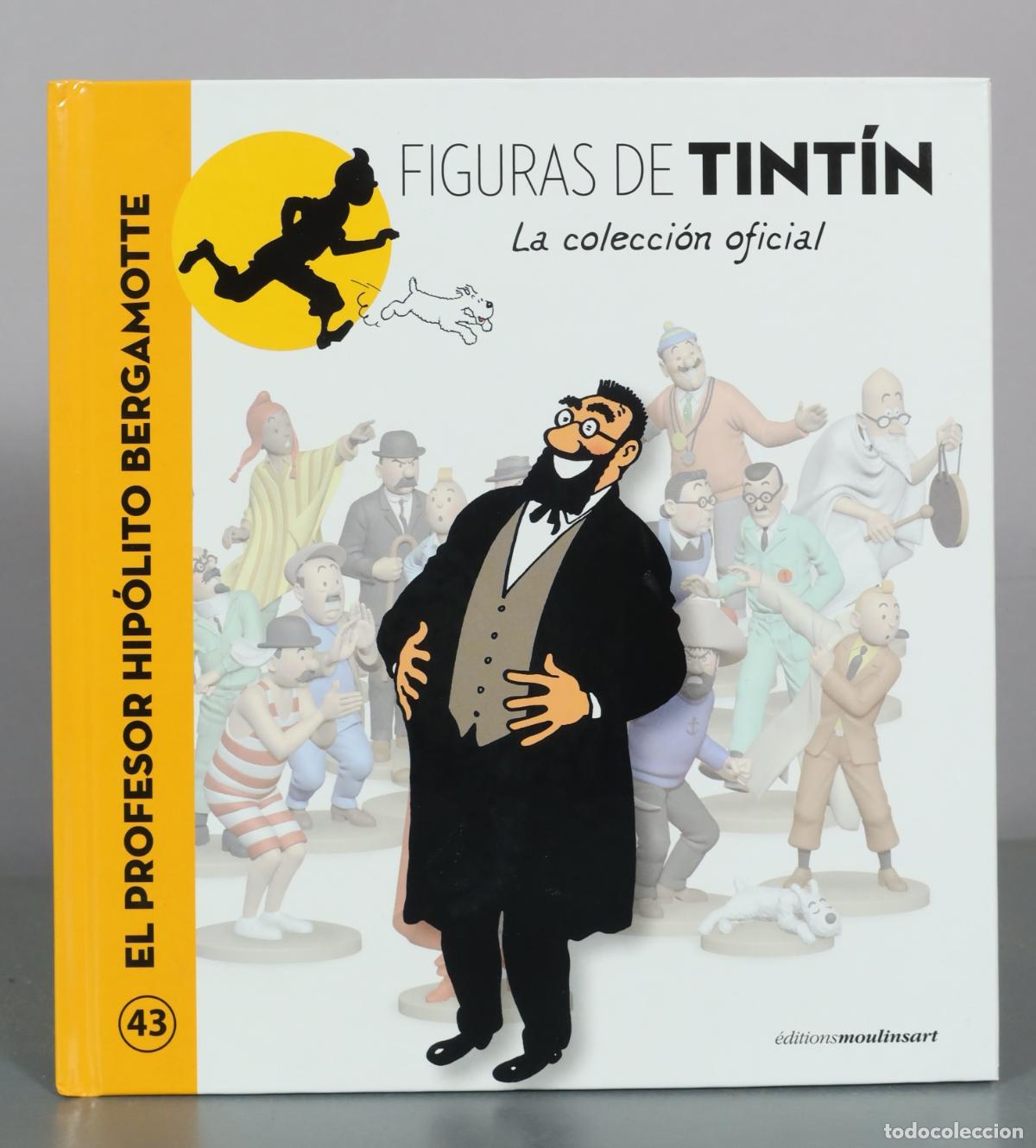 C&oacute;mics: Figuras de Tint&iacute;n - El Profesor Hip&oacute;lito Bergamotte - &Eacute;ditions Moulinsart