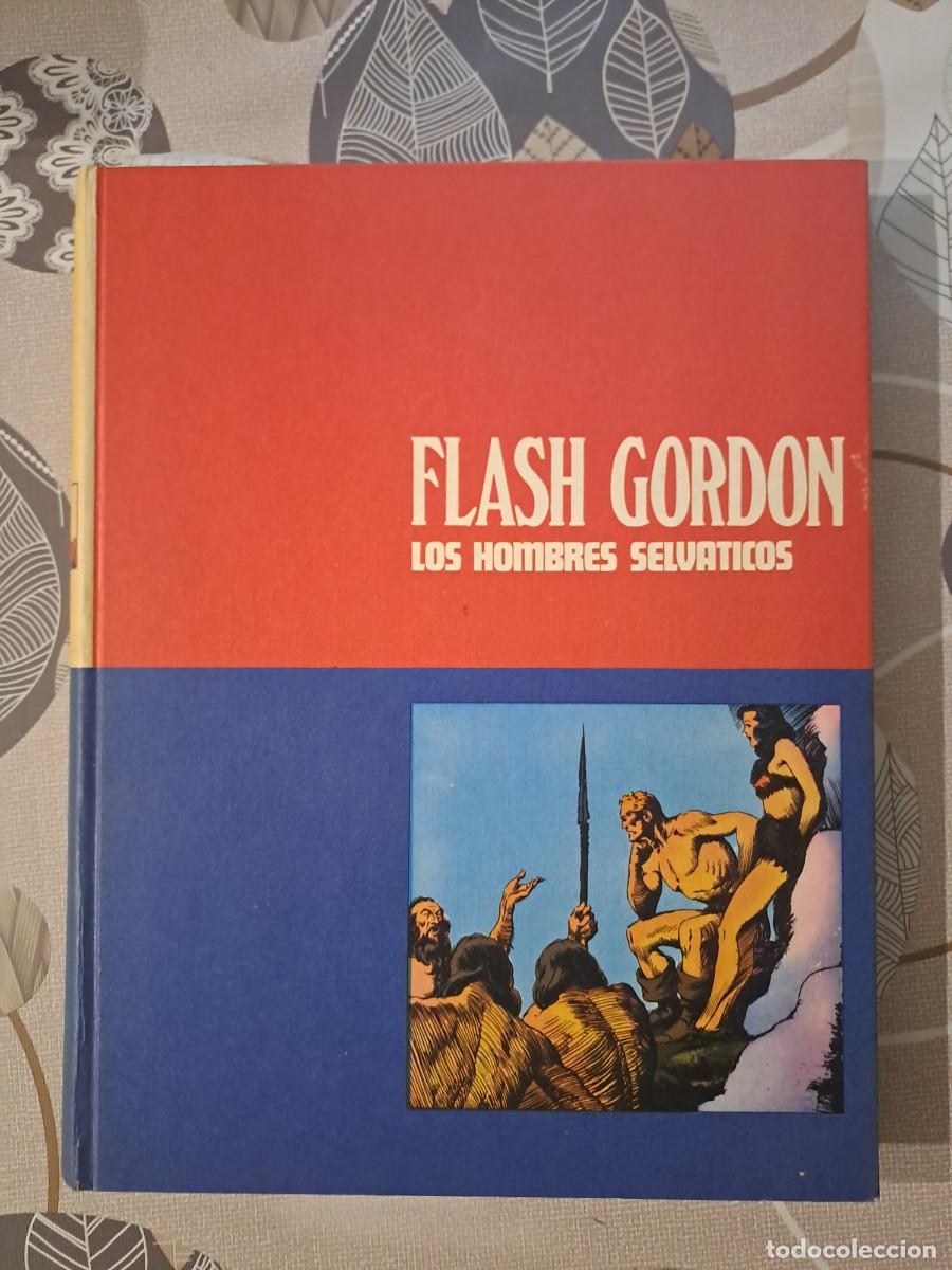 C&oacute;mics: Flash Gordon tomo 02, los hombres selv&aacute;ticos, Buru Lan en buen estado Bolsa DA