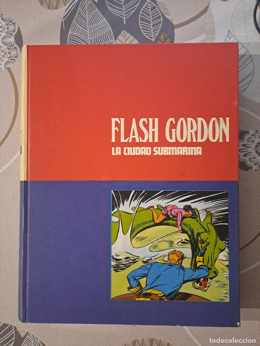 C&oacute;mics: Flash Gordon tomo 4, la ciudad submarina, Buru Lan en buen estado Bolsa DA