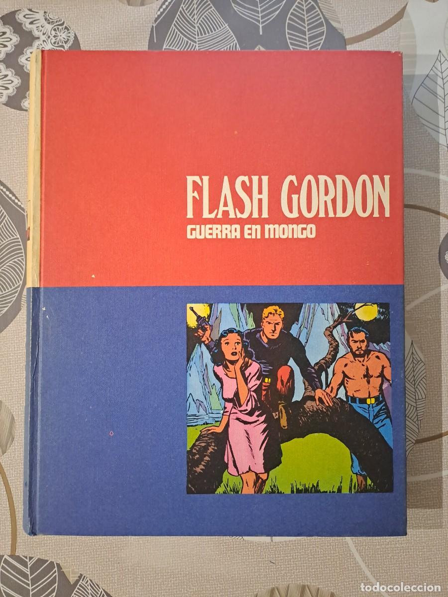 C&oacute;mics: Flash Gordon tomo 7, guerra en Mongo, Buru Lan en buen estado Bolsa DA