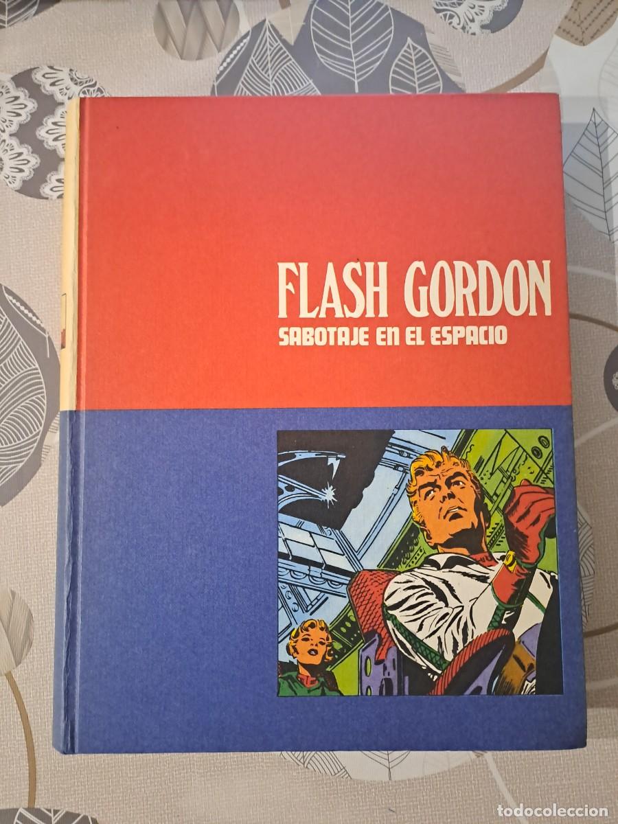 C&oacute;mics: Flash Gordon tomo 8, sabotaje en el espacio, Buru Lan en buen estado Bolsa DA