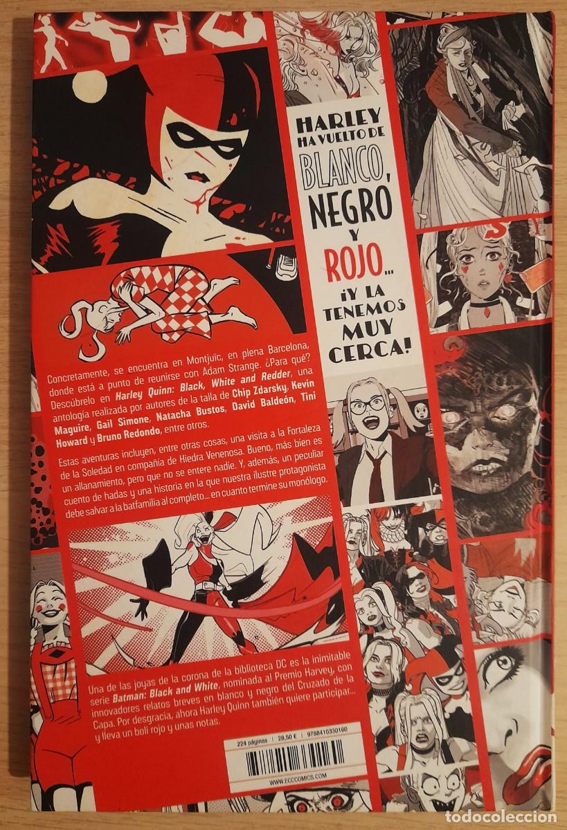 C&oacute;mics: Harley Quinn - White, Black, Redder - DC Comics - ECC - Foto 2