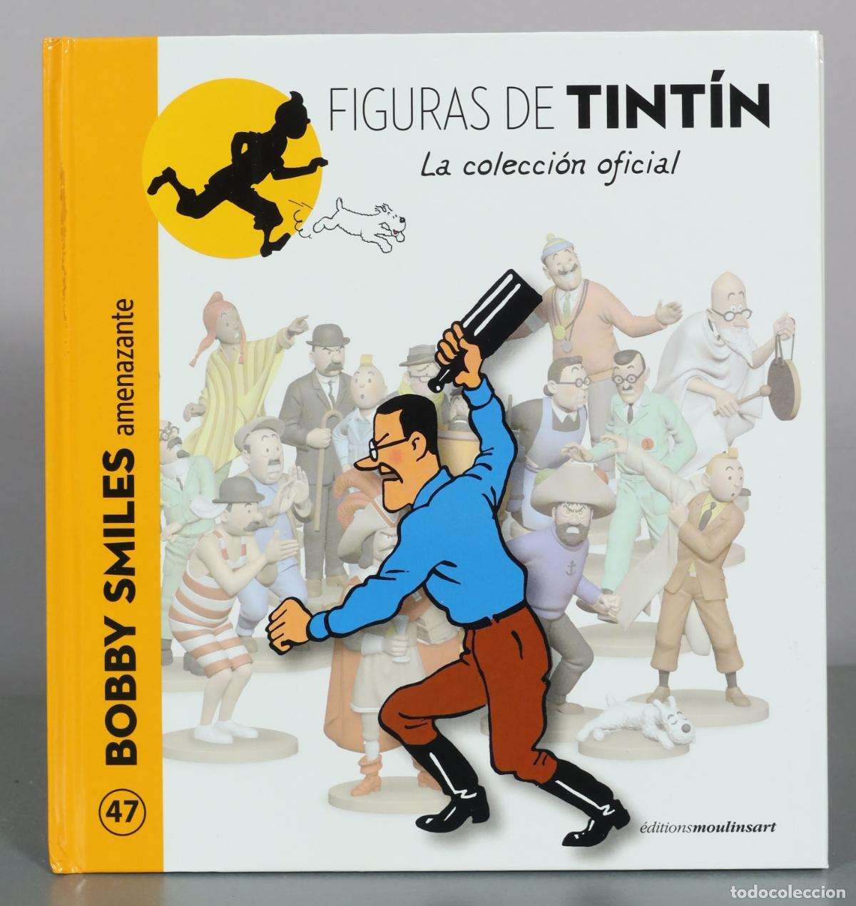 C&oacute;mics: Figuras de Tint&iacute;n - La colecci&oacute;n oficial - Bobby Smiles amenazante