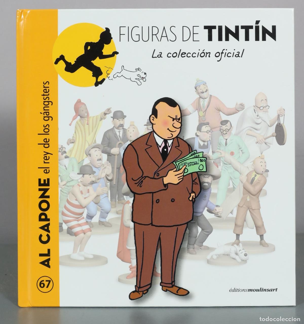 C&oacute;mics: Figuras de Tint&iacute;n - La colecci&oacute;n oficial - Al Capone el rey de los g&aacute;ngsters - &eacute;ditionsmoulinsart